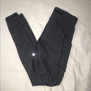 Lululemon heather grey leggings